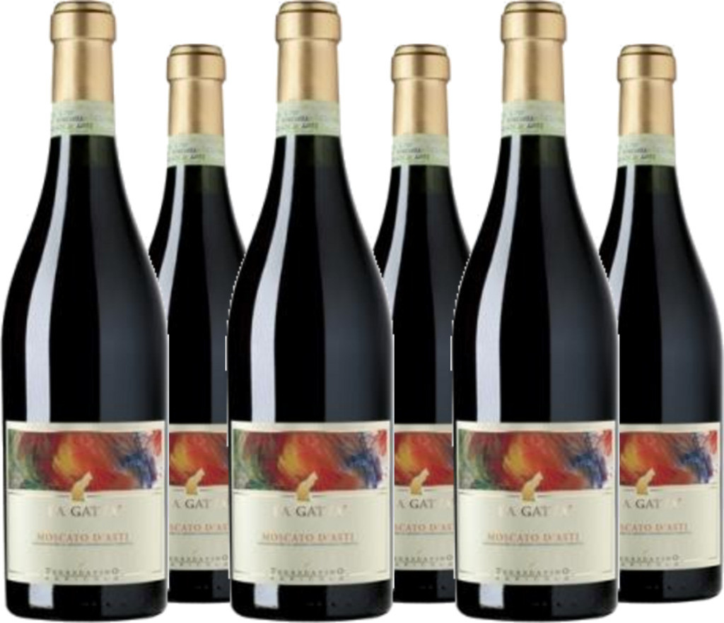 6er Vorteilspaket Moscato d'Asti "La Gatta" DOCG
