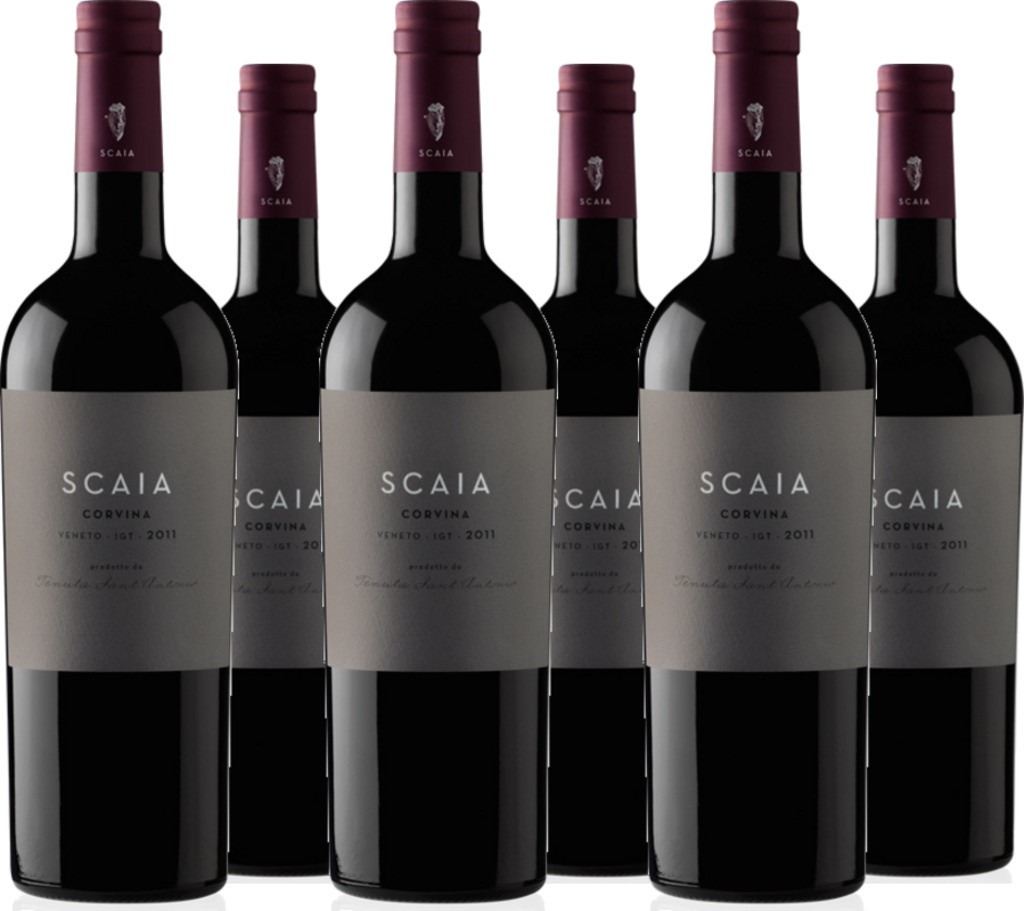 6er Vorteilspaket Scaia Rossa Corvina Veneto Rosso IGT