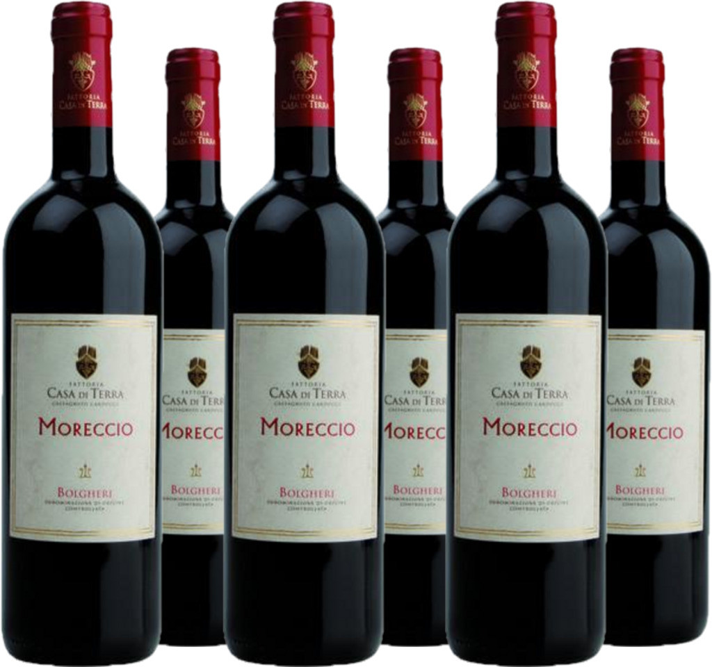 6er Vorteilspaket Moreccio Bolgheri Rosso DOC