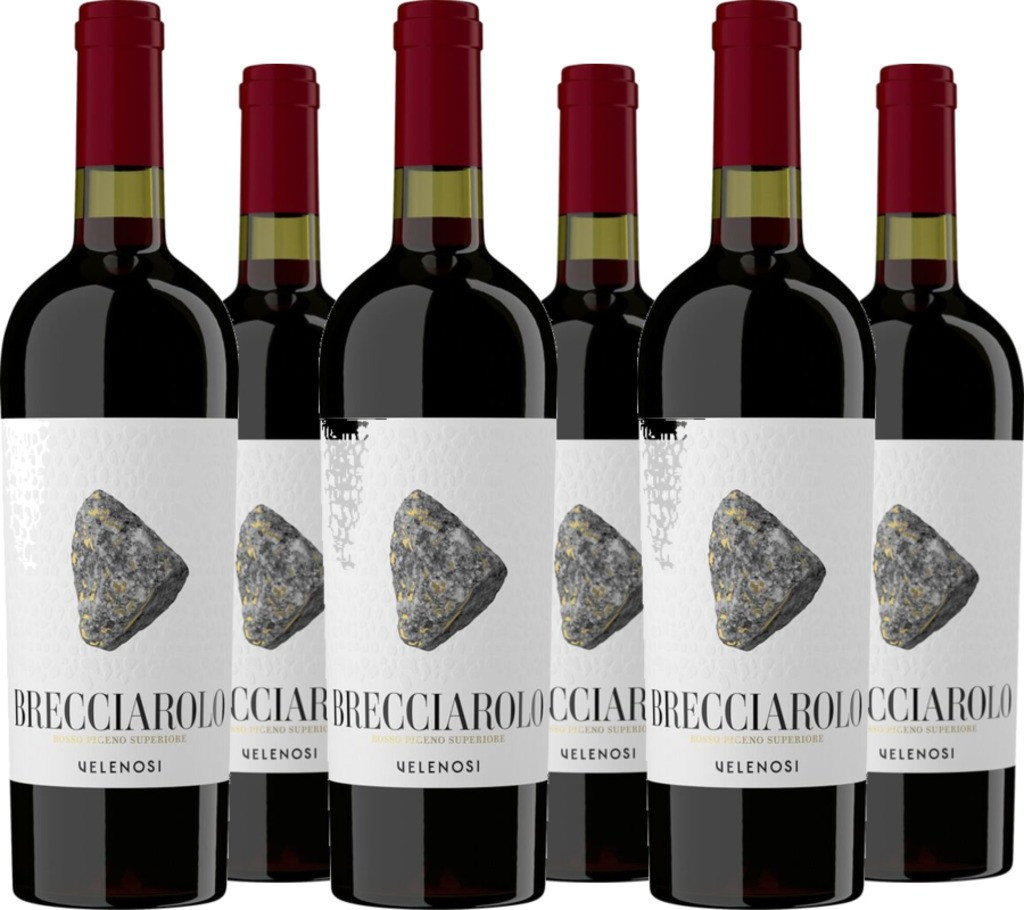 6er Vorteilspaket Brecciarolo Rosso Piceno DOC Superiore
