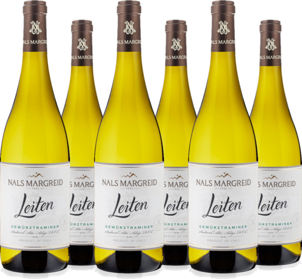 6er Vorteilspaket Leiten Gewürztraminer Südtirol DOC