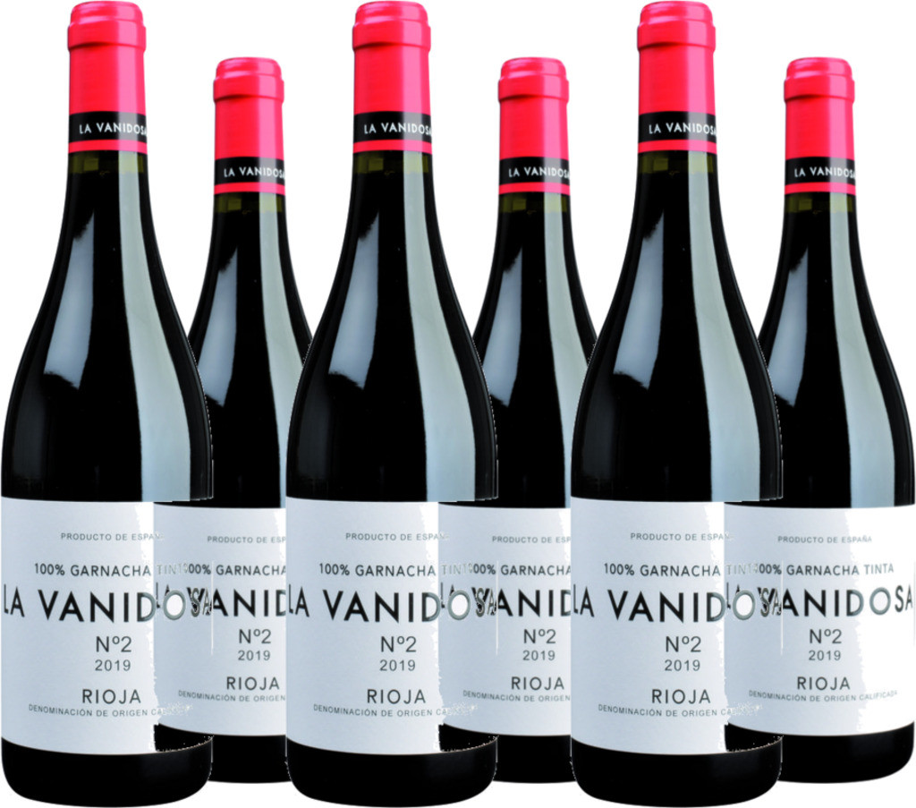 6er Vorteilspaket La Vanidosa Nr. 2 Garnacha Rioja DOCa