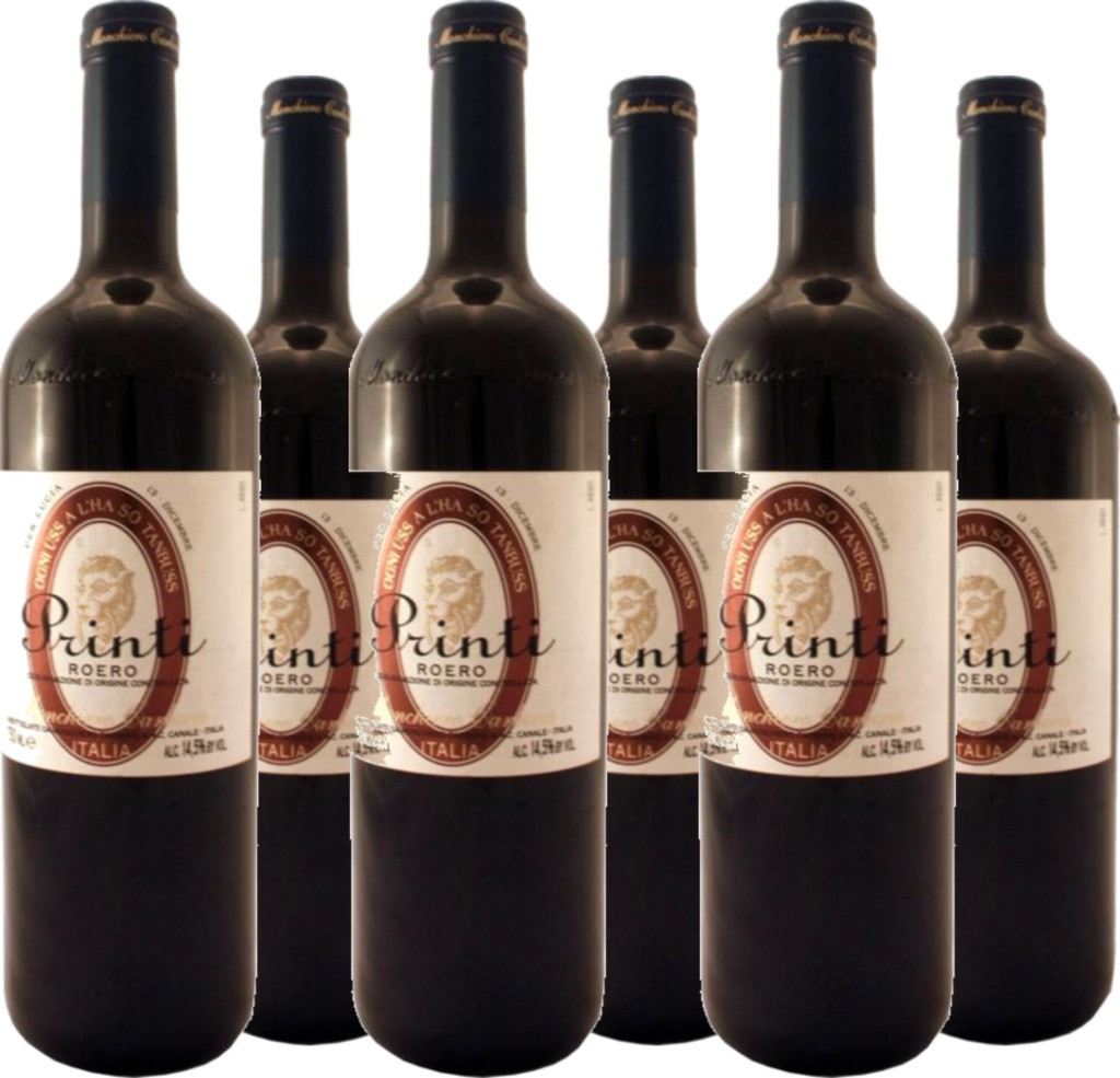 6er Vorteilspaket Printi Roero DOCG Riserva