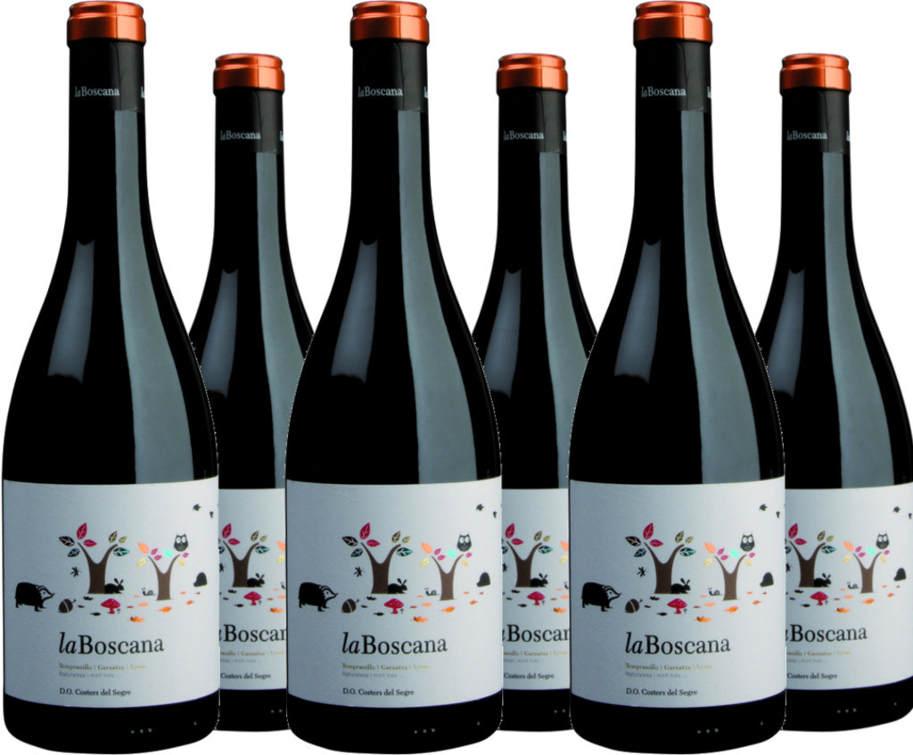 6er Vorteilspaket La Boscana Tinto Costers del Segre DO
