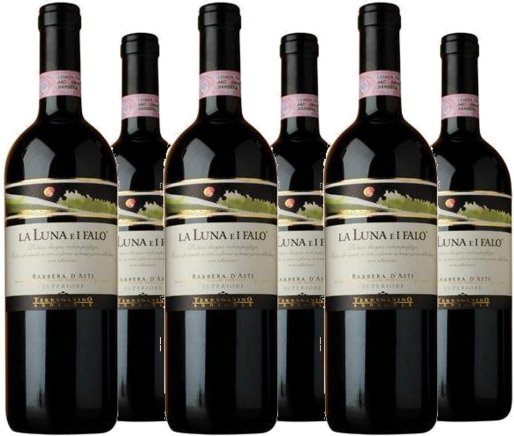 6er Vorteilspaket Barbera d'Asti Superiore DOCG 'La Luna e i Falò'