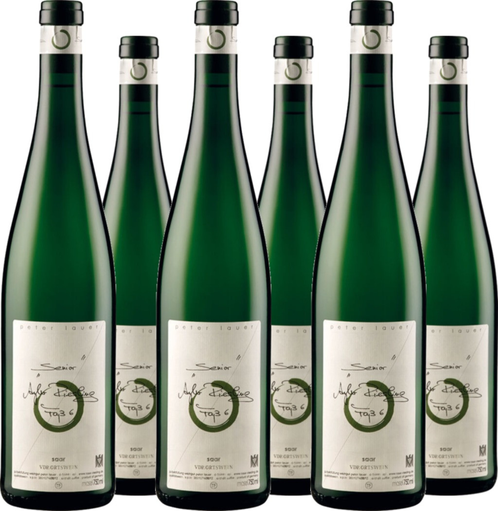 6er Vorteilspaket Riesling Faß 6 Senior QbA