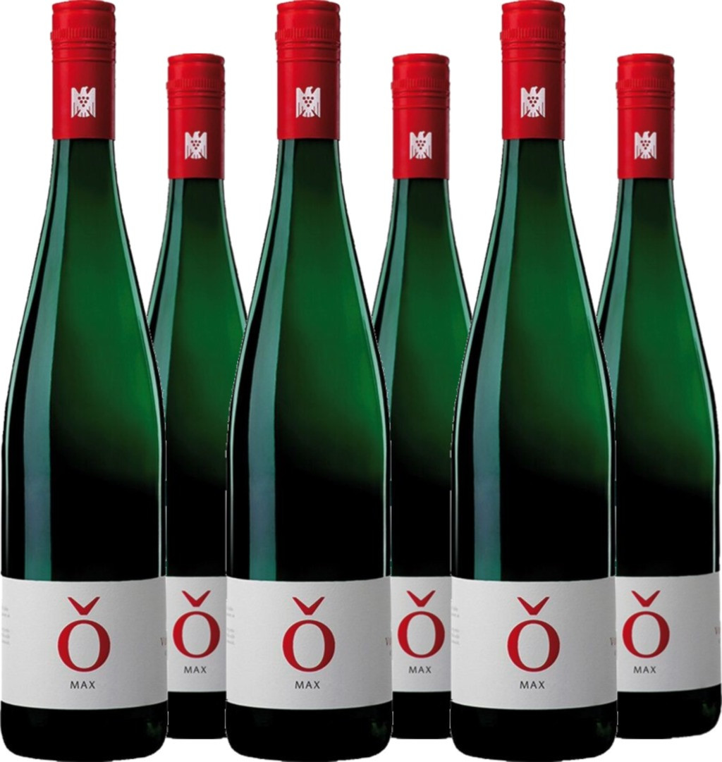6er Vorteilspaket Riesling QbA trocken 'Max'