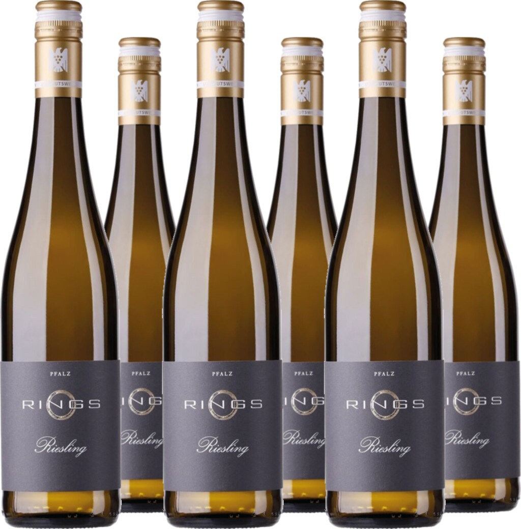 6er Vorteilspaket Riesling QbA trocken 'Kalkmergel'