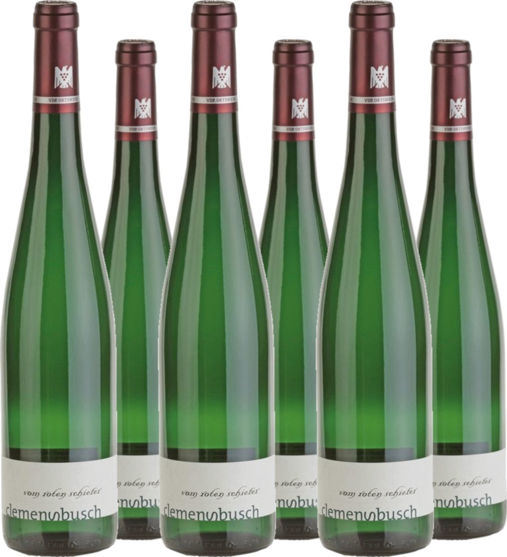 6er Vorteilspaket Riesling QbA trocken 'vom roten Schiefer'