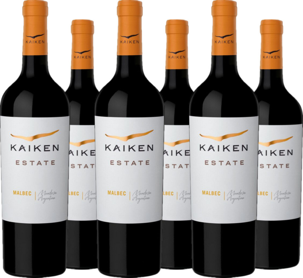 6er Vorteilspaket Kaiken Estate Malbec