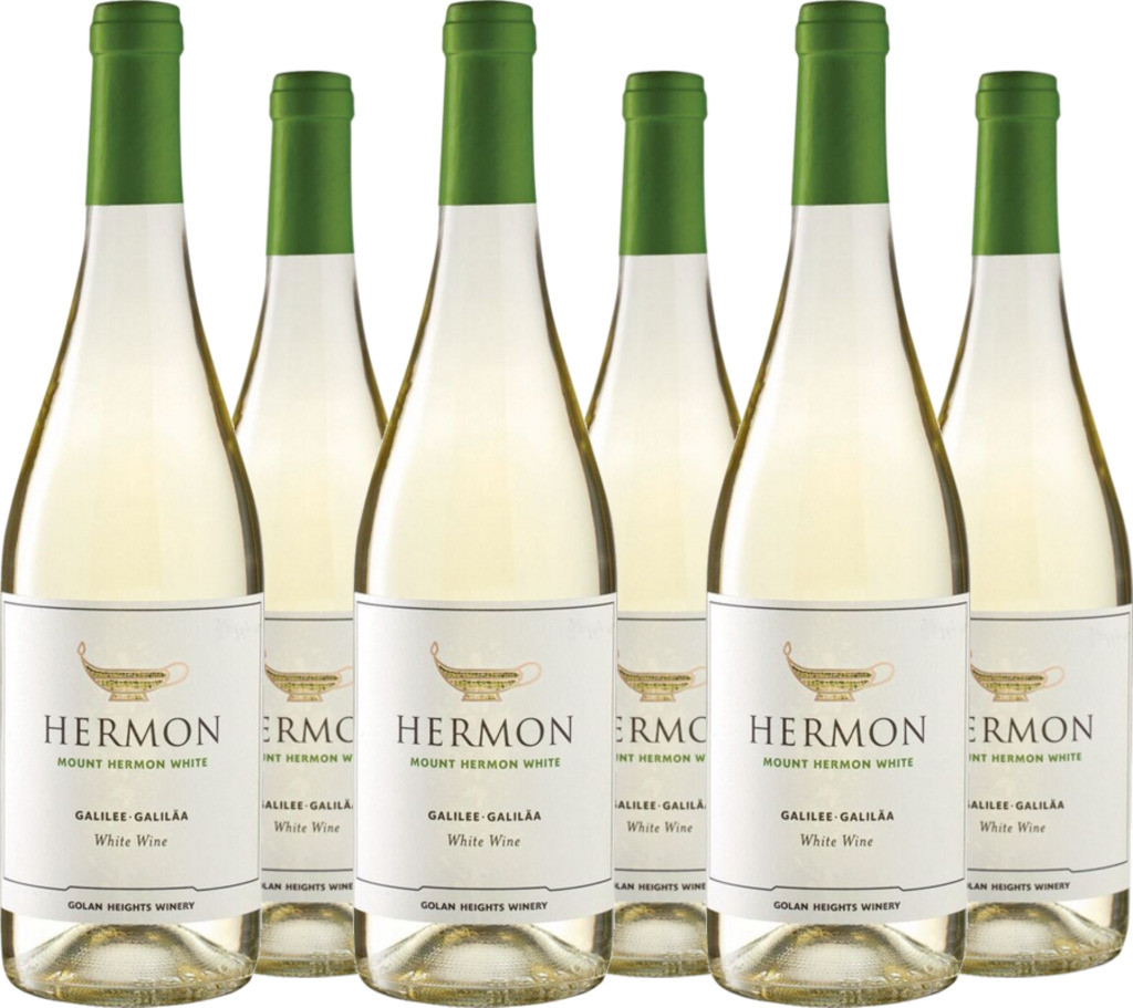 6er Vorteilspaket Yarden Mount Hermon Sauvignon blanc - Chardonnay