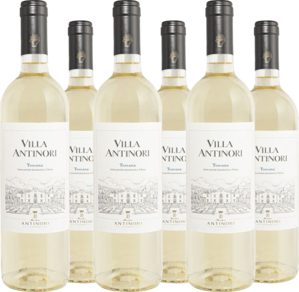6er Vorteilspaket Villa Antinori Bianco Toscana IGT