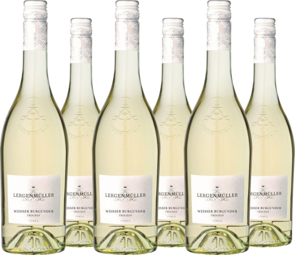6er Vorteilspaket Weisser Burgunder QbA trocken