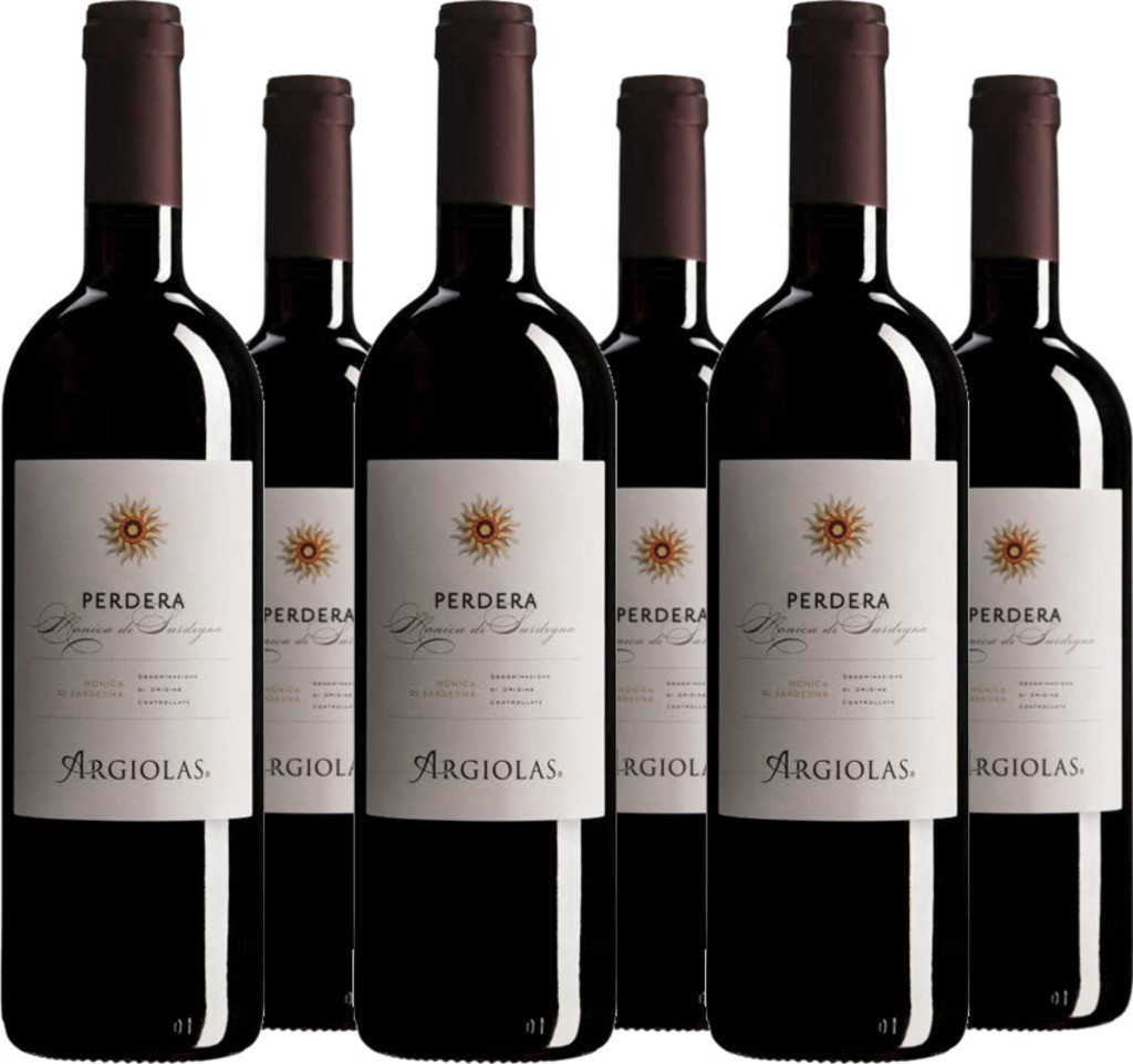 6er Vorteilspaket Perdera Monica di Sardegna DOC