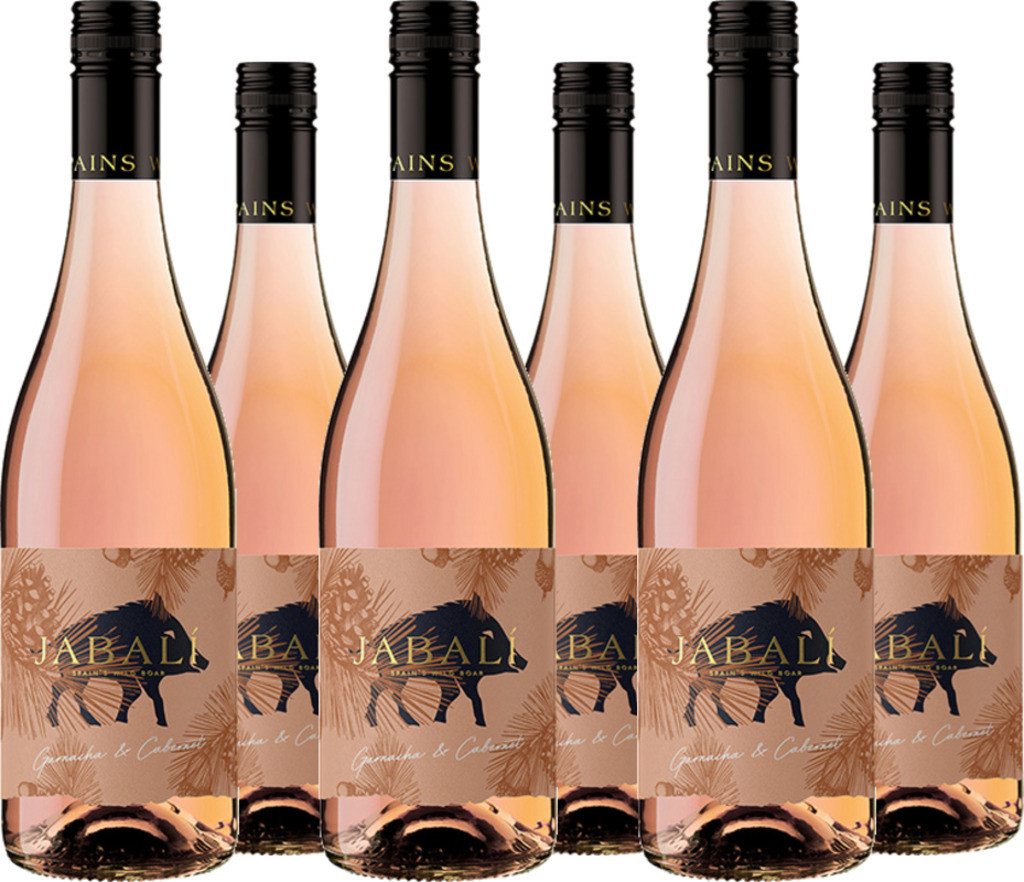 6er Vorteilspaket Jabalí Agostón Garnacha - Cabernet Rosado DO