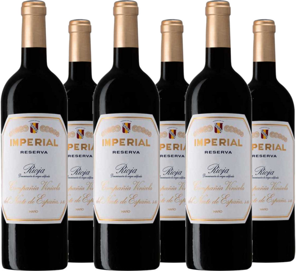 6er Vorteilspaket Rioja Tinto Reserva Imperial DOCa