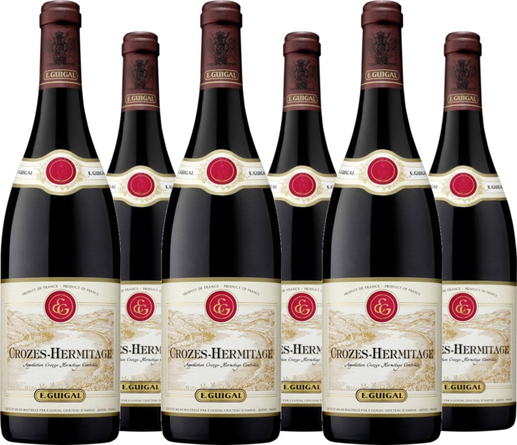 6er Vorteilspaket Crozes-Hermitage Rouge Crozes-Hermitage AOC