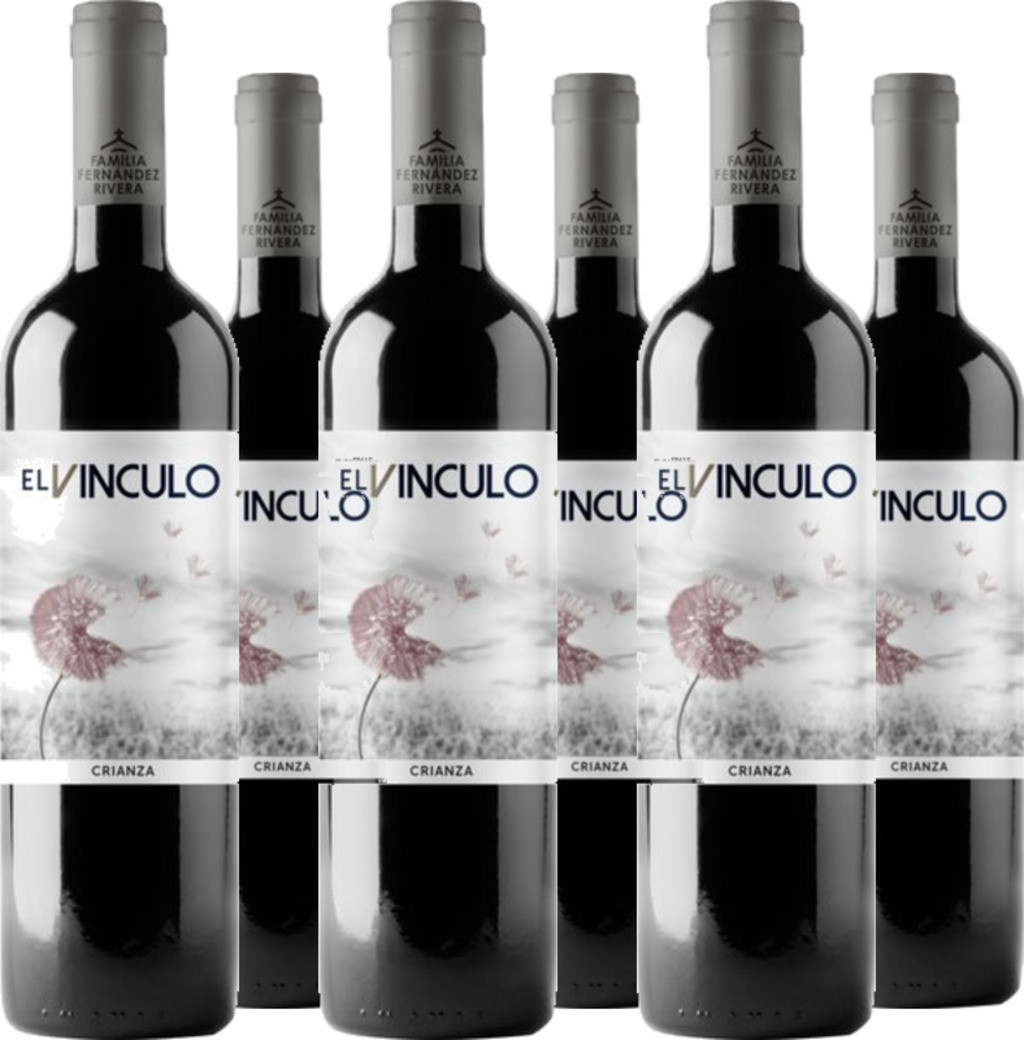 6er Vorteilspaket El Vinculo Crianza DO La Mancha