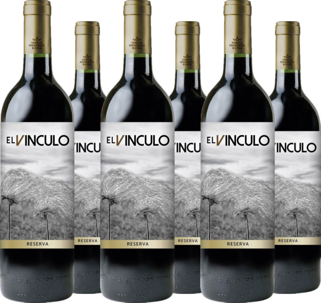 6er Vorteilspaket El Vinculo Reserva DO La Mancha