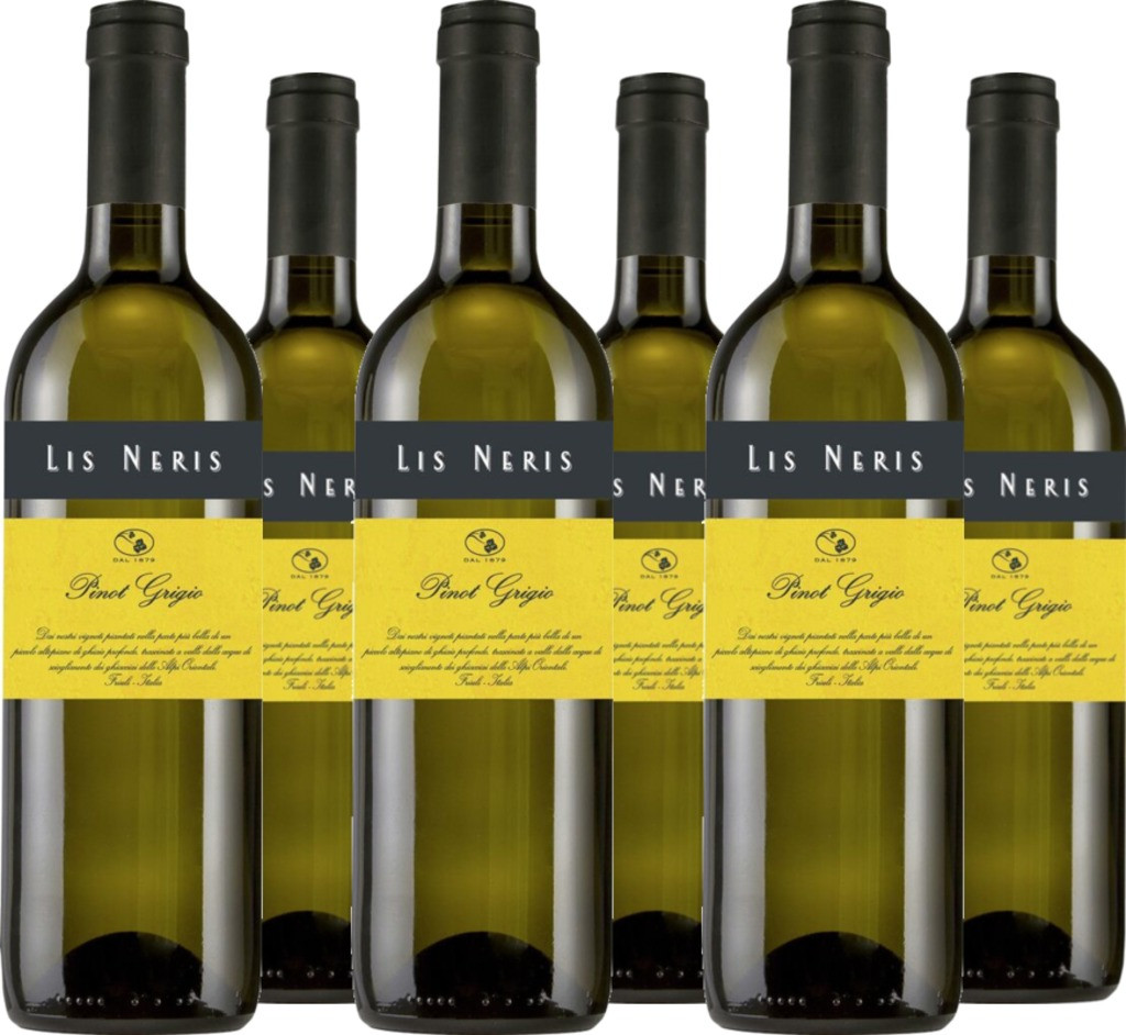 6er Vorteilspaket Pinot Grigio Tradizionali Isonzo DOC