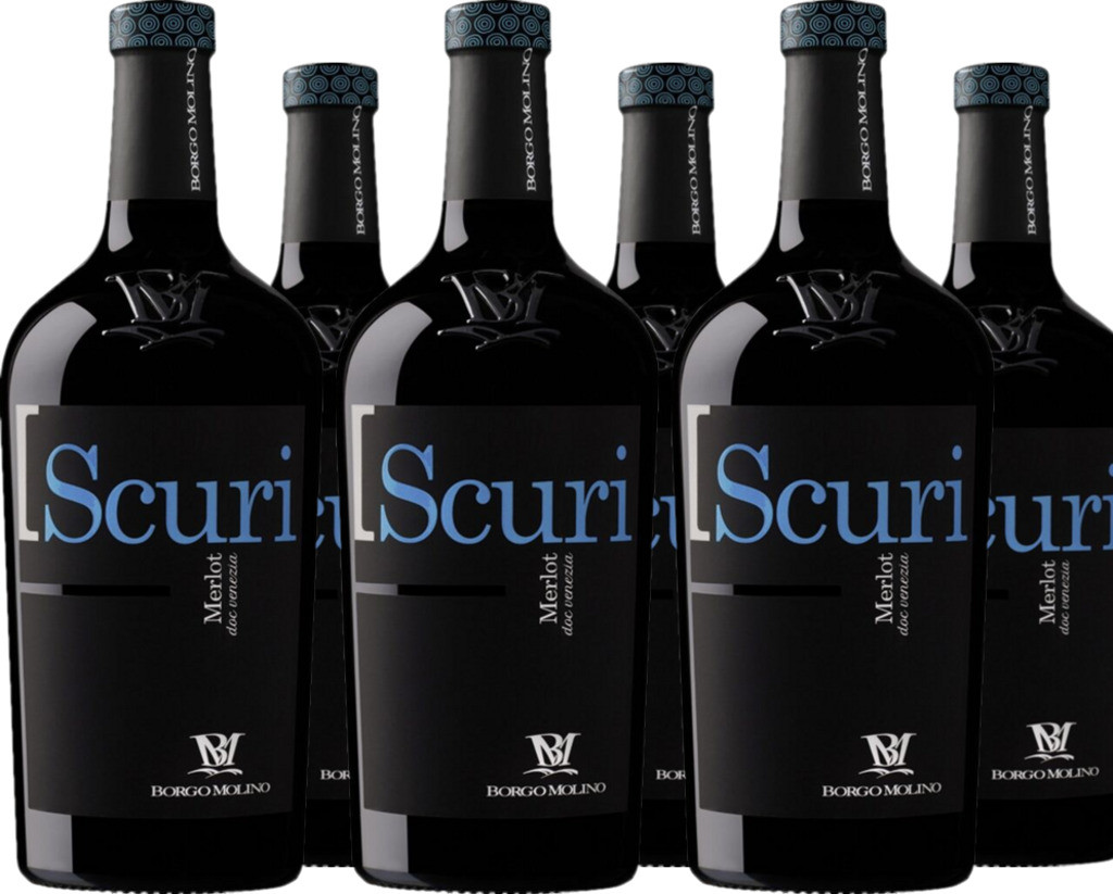 6er Vorteilspaket I Scuri Merlot Venezia DOC