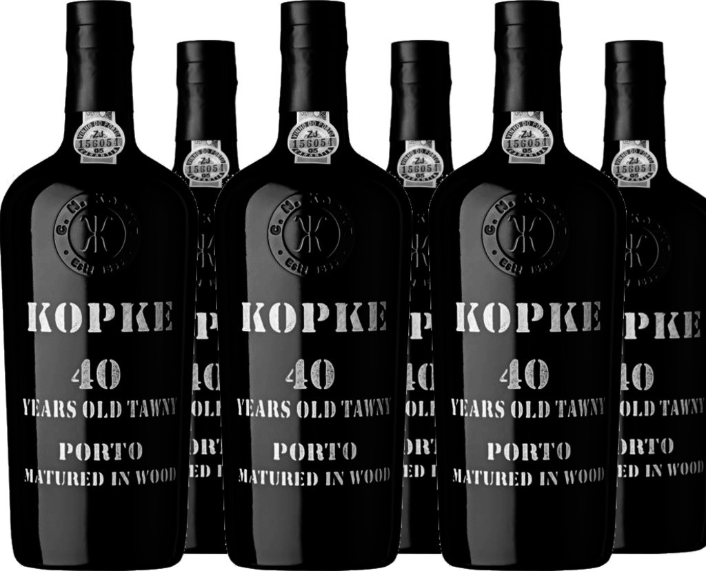 6er Vorteilspaket Kopke Port 40 Jahre