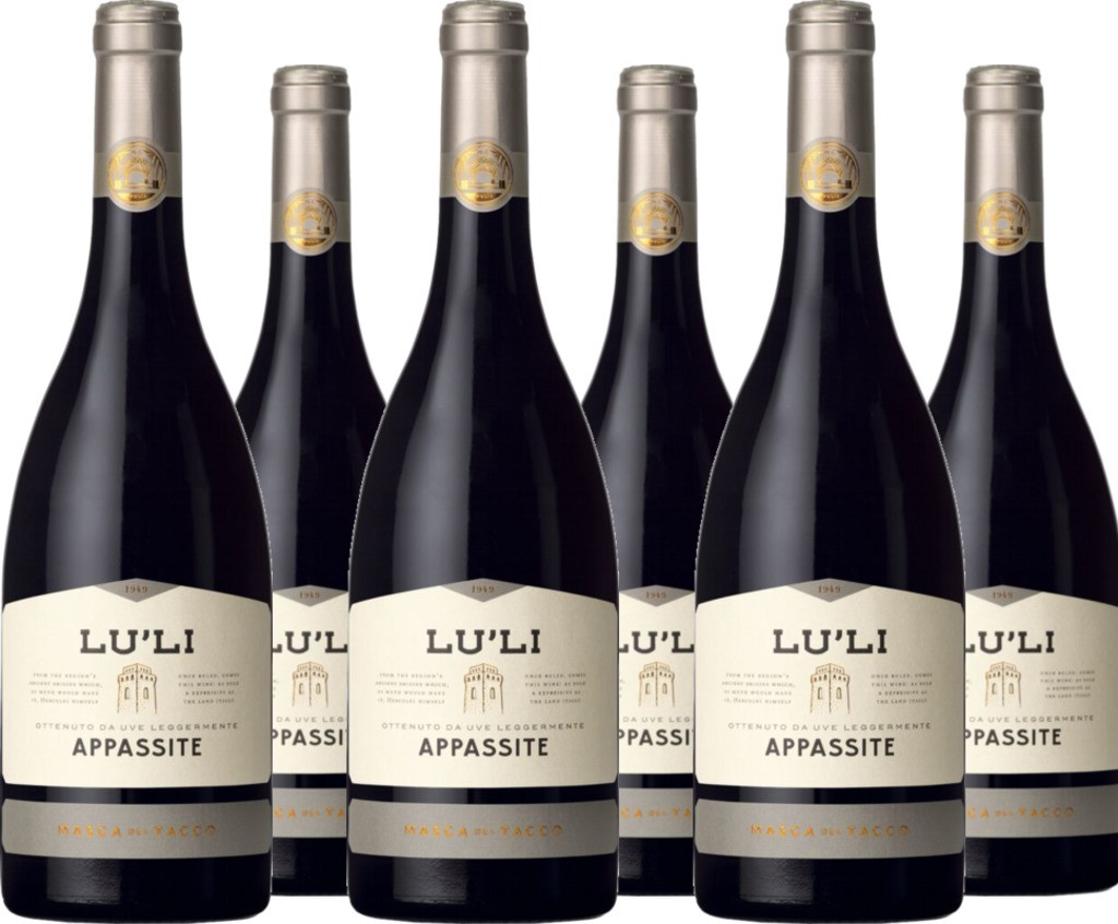 6er Vorteilspaket Lu´Li Appassite Puglia Rosso IGP