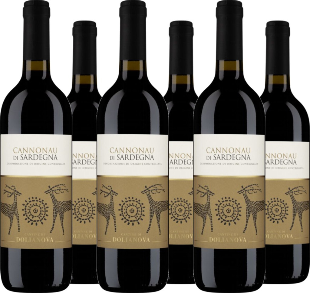 6er Vorteilspaket Cannonau di Sardegna DOC Dolianova