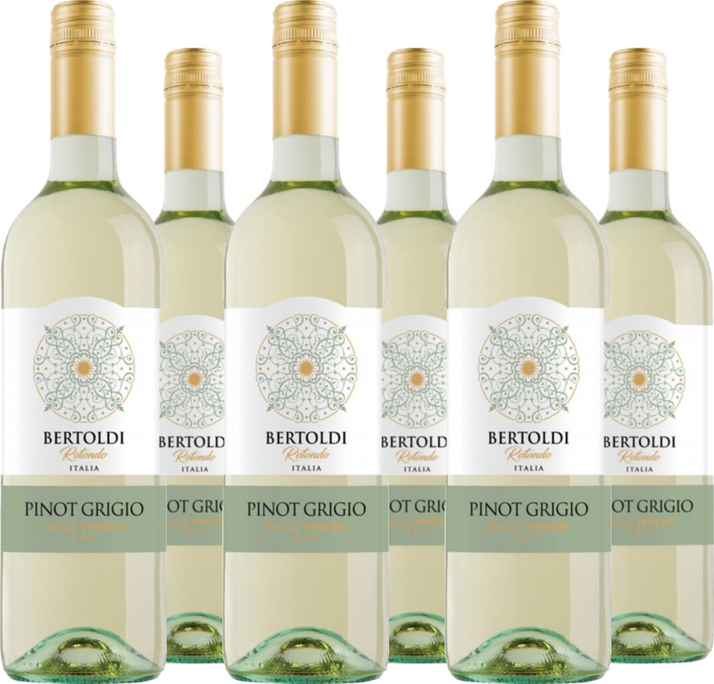 6er Vorteilspaket Pinot Grigio Pavia IGT Bertoldi Rotondo