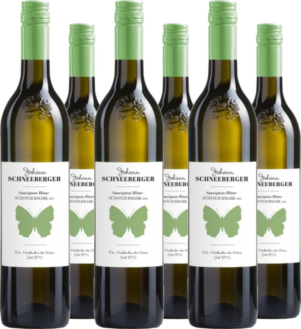 6er Vorteilspaket Sauvignon Blanc Südsteiermark DAC