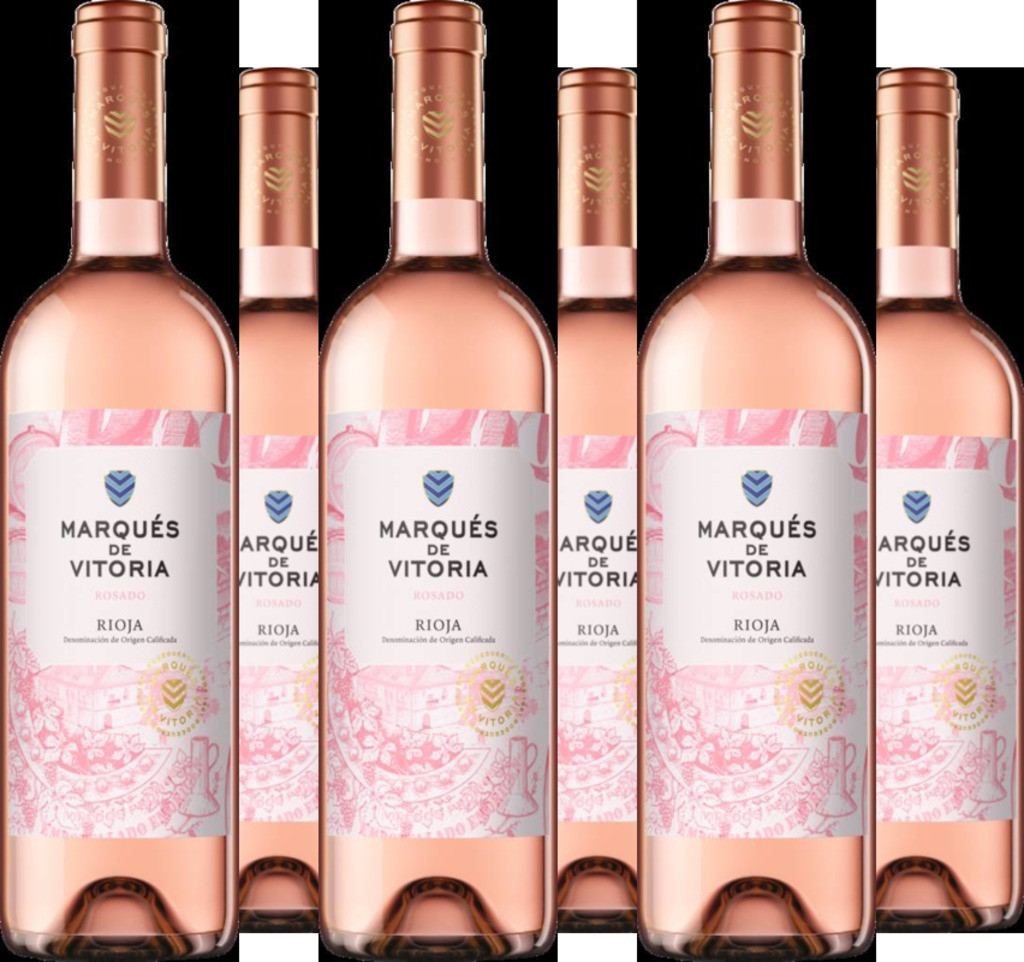 6er Vorteilspaket Marques de Vitoria Rosado
