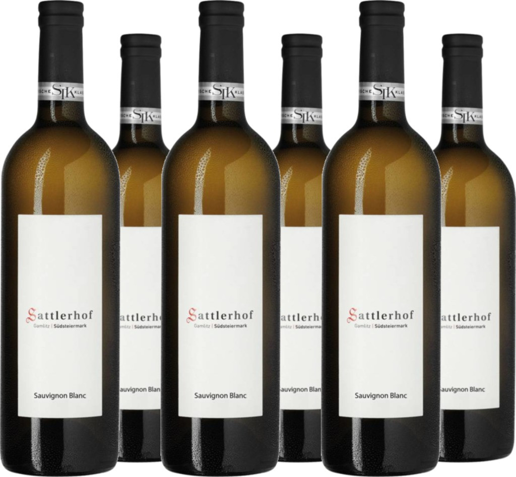 6er Vorteilspaket Gamlitzer Sauvignon Blanc Südsteiermark QbA trocken  (At-BIO-402)