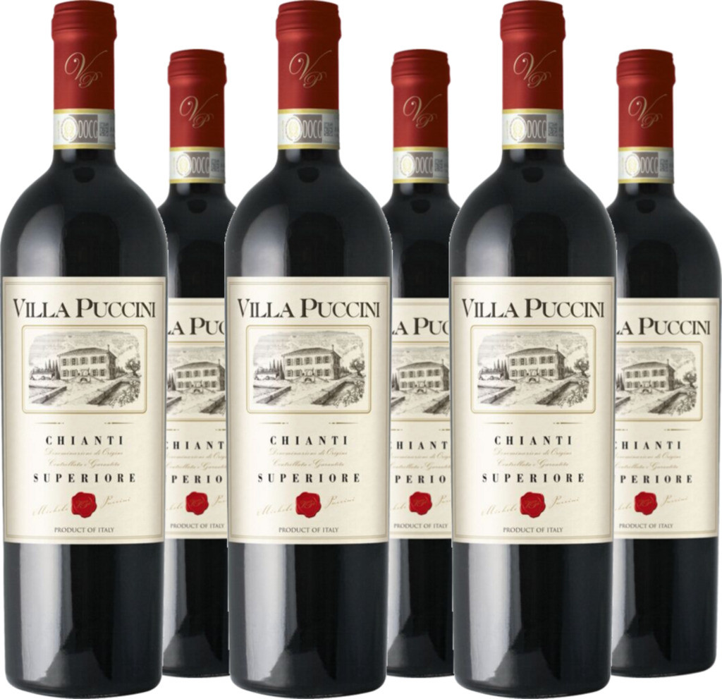 6er Vorteilspaket Chianti Superiore DOCG Villa Puccini