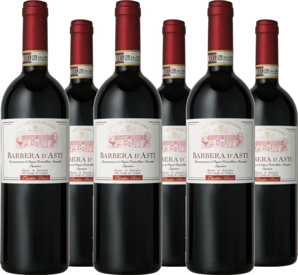 6er Vorteilspaket Barbera dAsti Superiore DOCG