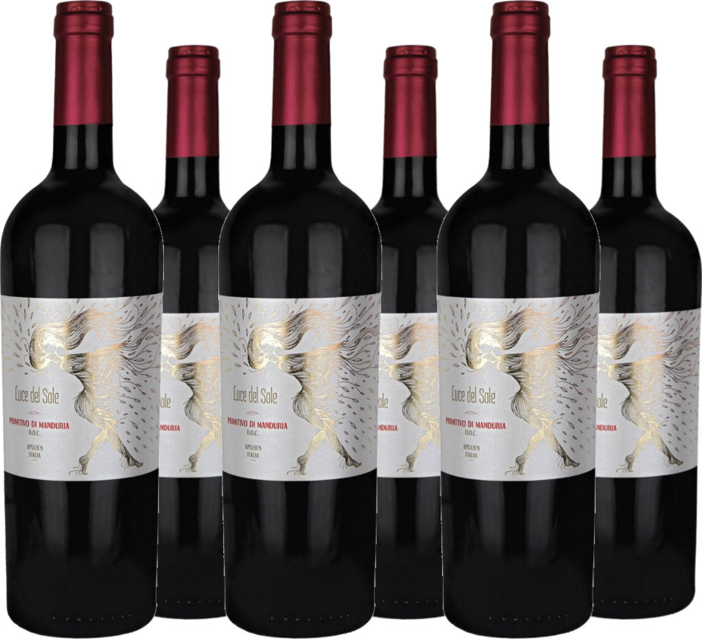 6er Vorteilspaket Primitivo di Manduria DOC Luce del Sole
