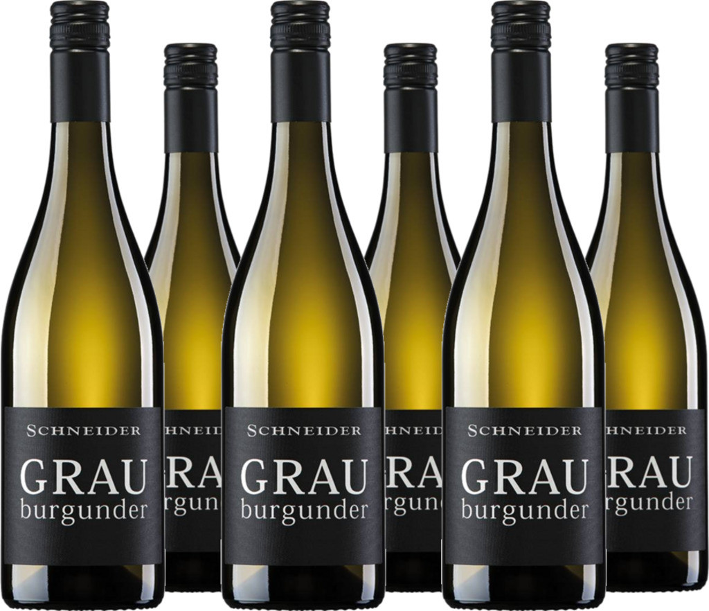 6er Vorteilspaket Grauburgunder Pfalz QbA trocken