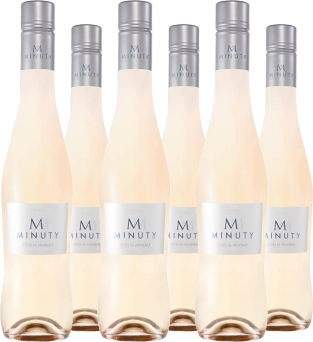 6er Vorteilspaket Cuvée M Rosé Minuty Côtes de Provence AP Château Minuty
