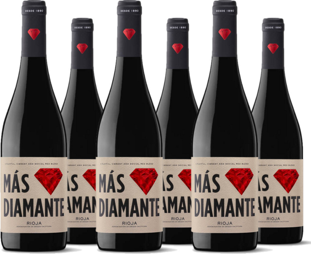 6er Vorteilspaket Mas Diamante Red Blend