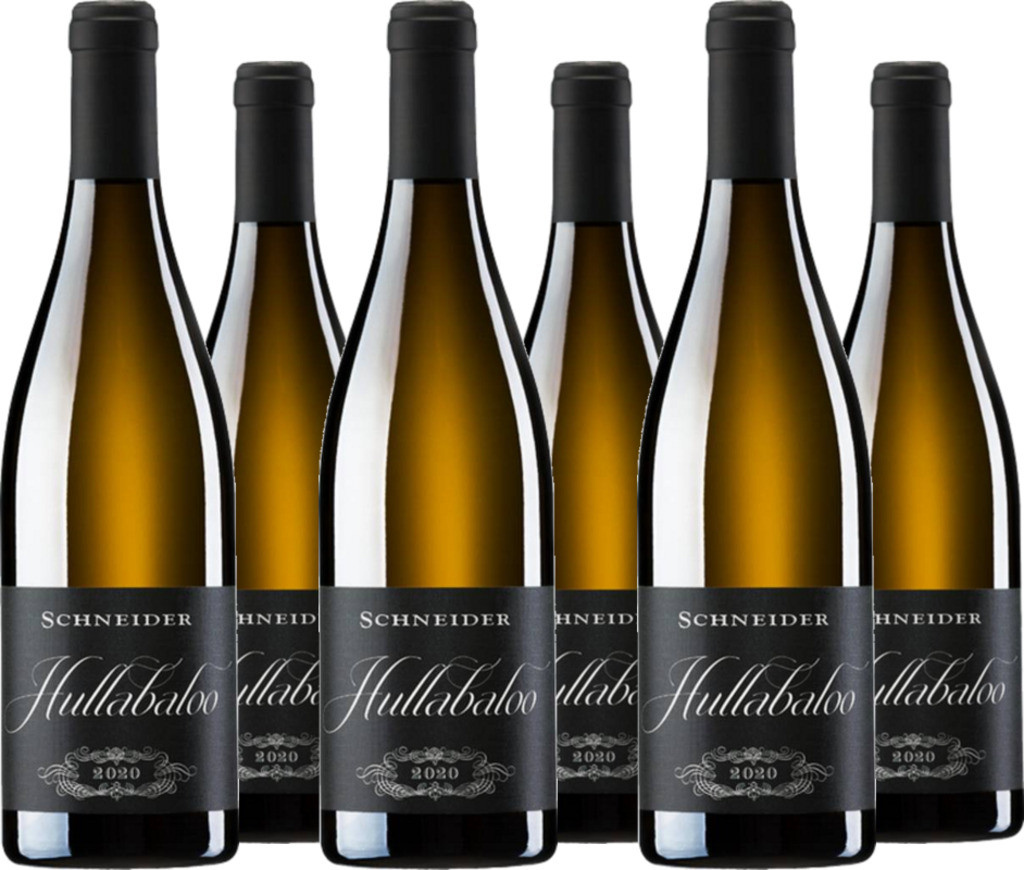 6er Vorteilspaket M. Schneider Hullabaloo Weißwein Cuvée trocken QbA