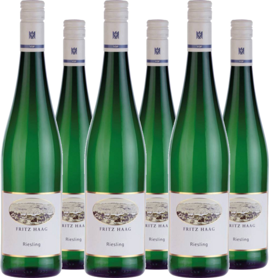 6er Vorteilspaket Riesling - VDP. Gutswein Mosel QbA feinherb  - Dusemonder Hof