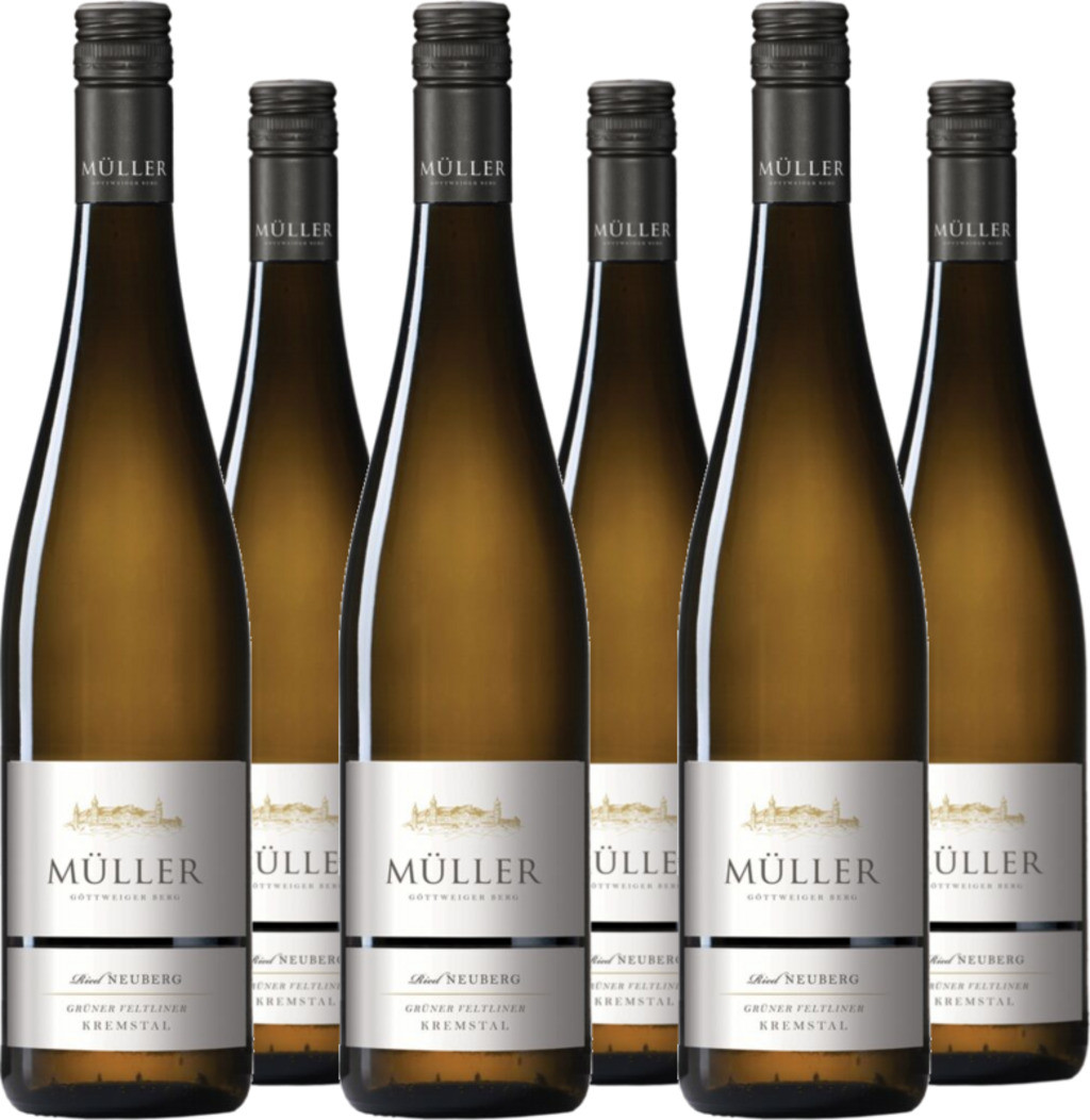 6er Vorteilspaket Grüner Veltliner Kremstal DAC Ried Neuberg