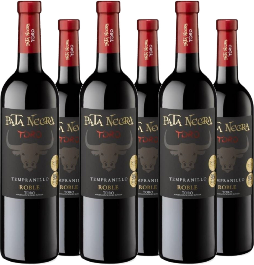 6er Vorteilspaket Pata Negra Roble, Toro