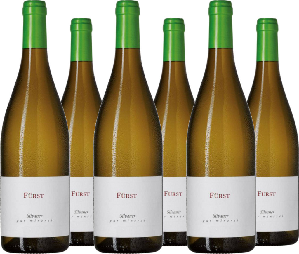 6er Vorteilspaket Pur Mineral Silvaner - VDP.Gutswein Franken QbA trocken