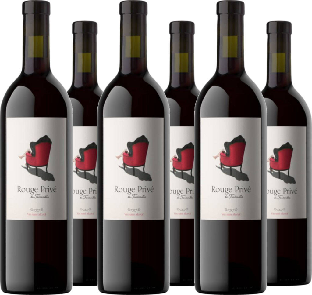 6er Vorteilspaket Rouge Privé by Fontenille Château Fontenille no alcohol