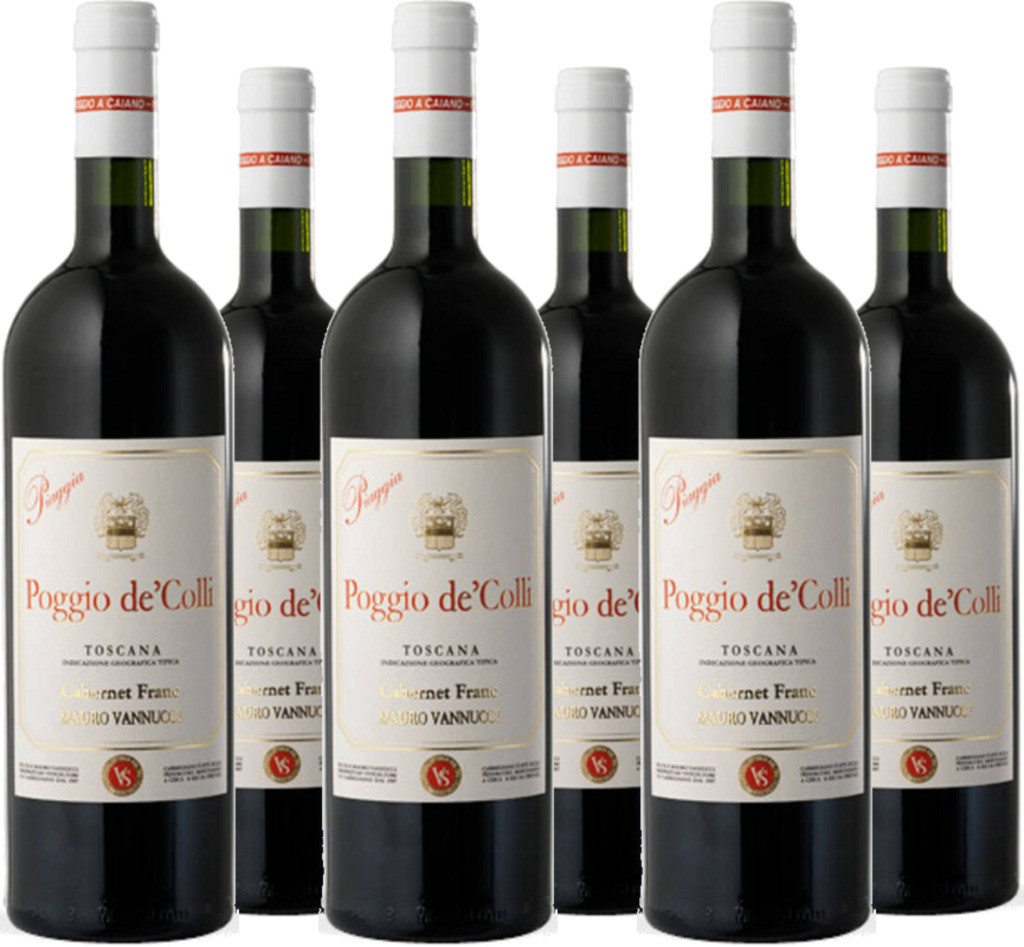 6er Vorteilspaket Poggio de'Colli Toscana