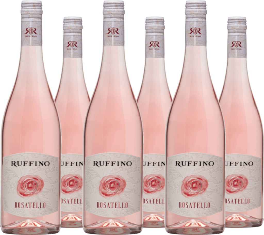 6er Vorteilspaket Ruffino Rosatello nuovo Veneto IGT
