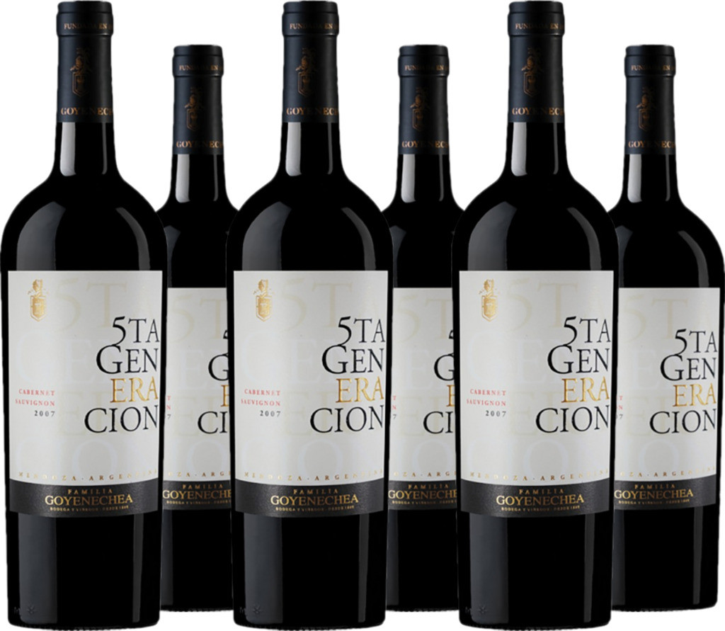 6er Vorteilspaket Goyenechea Quinta Generacion Cabernet Sauvignon