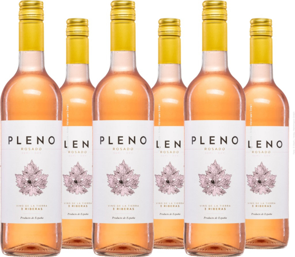 6er Vorteilspaket Pleno Rosado Semi-Dry