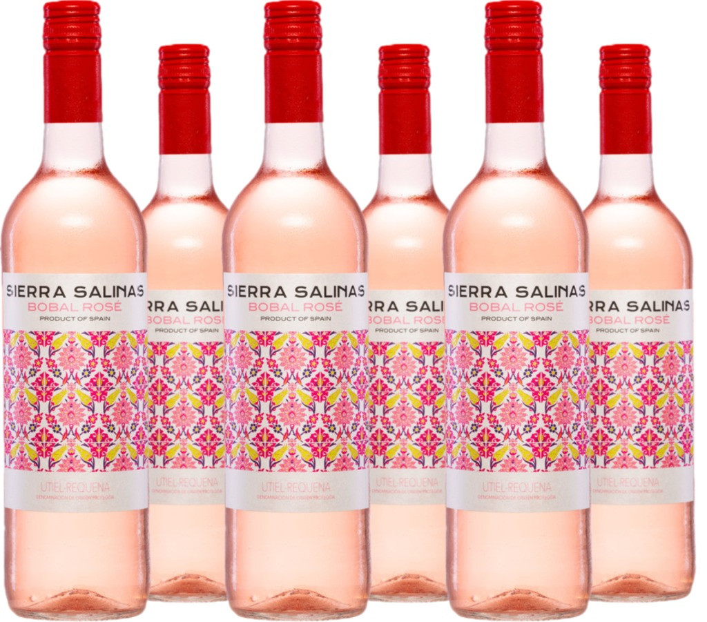 6er Vorteilspaket Sierra Salinas Bobal Rosé