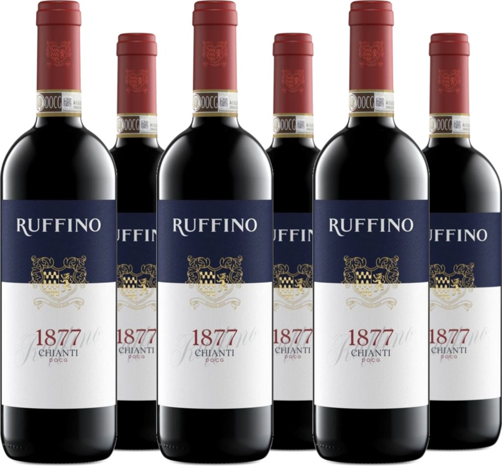 6er Vorteilspaket Ruffino Chianti DOCG